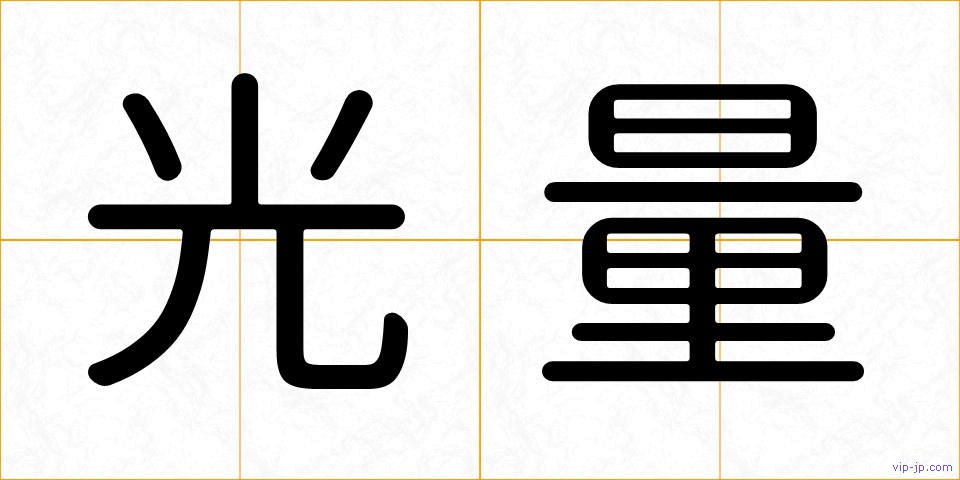 光量の画像