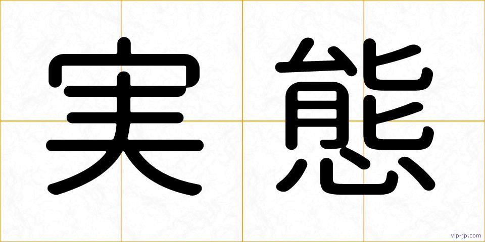 実態の画像