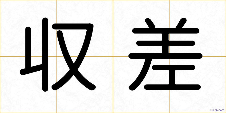収差の画像