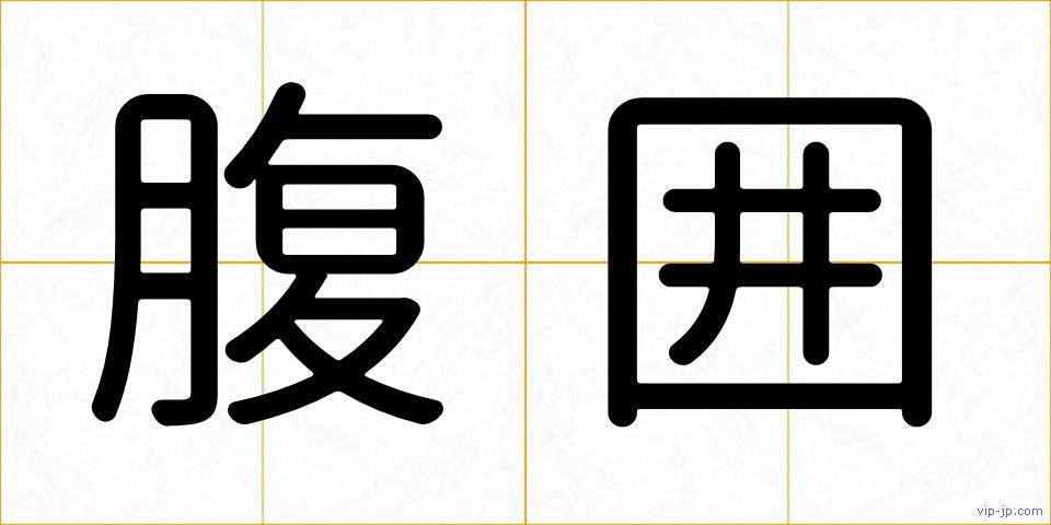 腹囲の画像