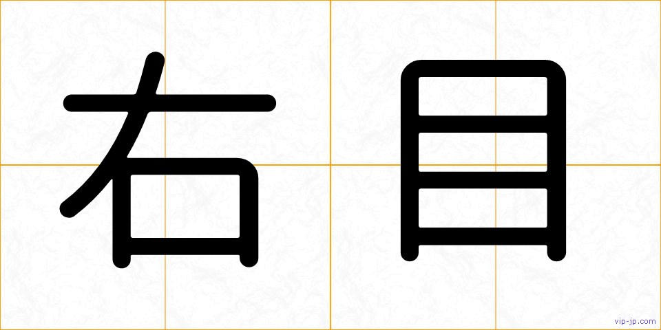 右目の画像