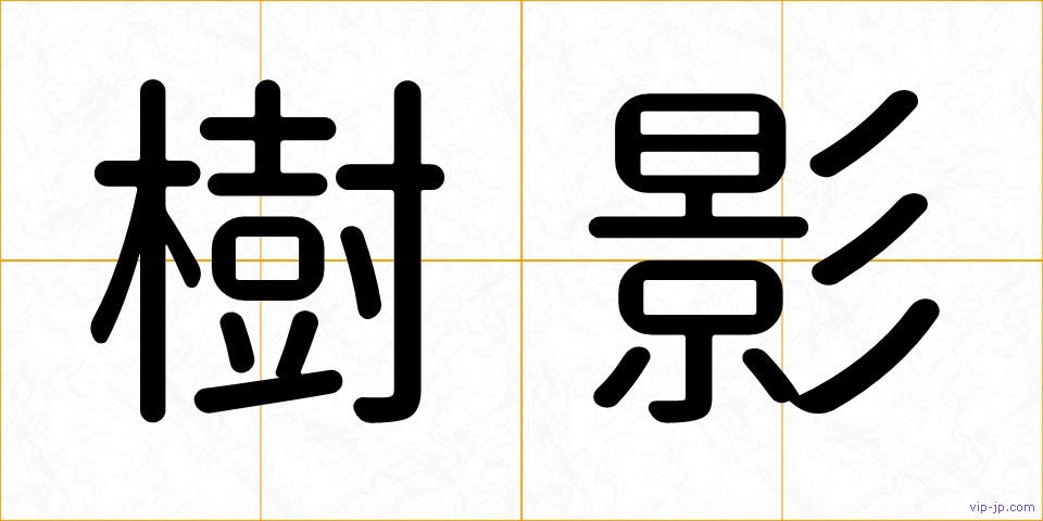 樹影の画像