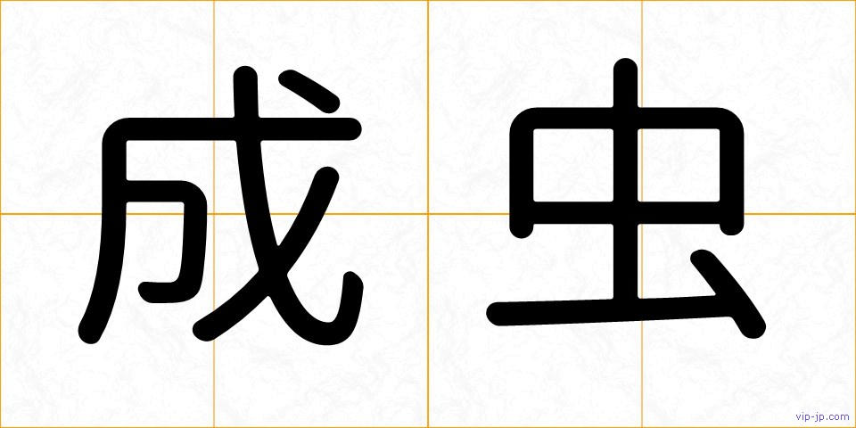 成虫の画像
