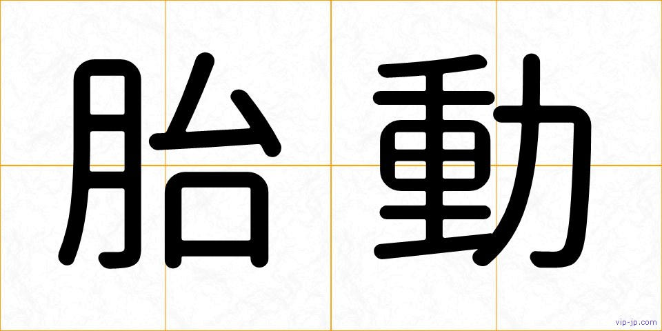 胎動の画像