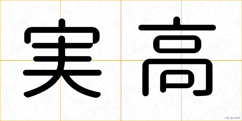 実高の画像