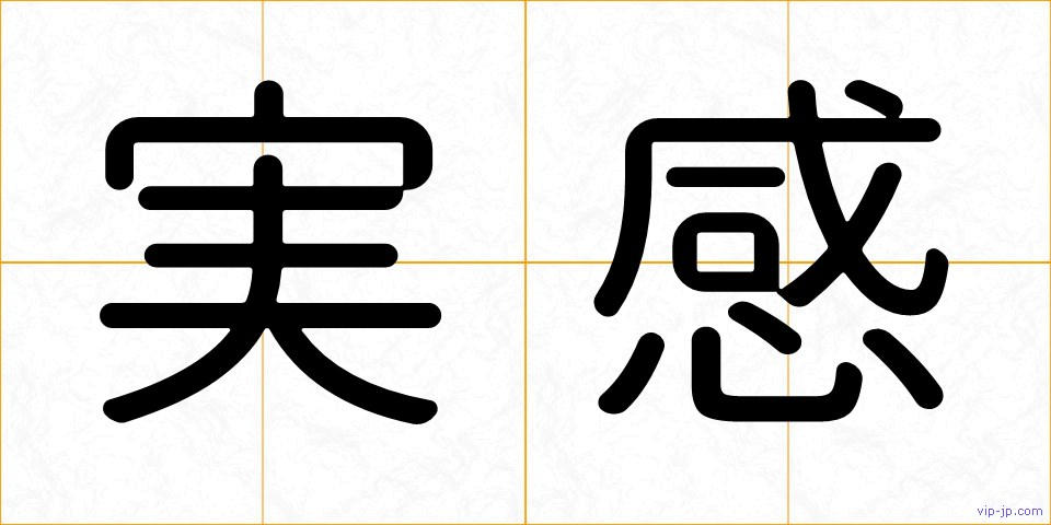 実感の画像