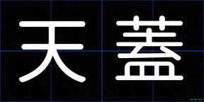 天蓋
