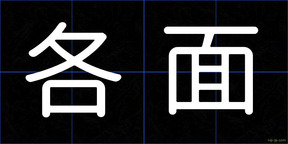 各面