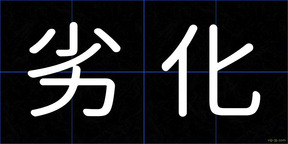劣化