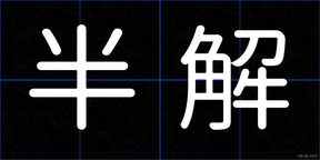 半解