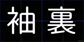 袖裏