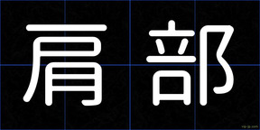肩部