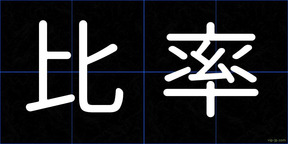 比率