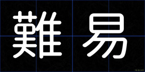 難易