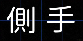 側手