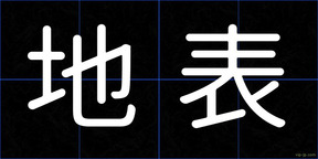 地表
