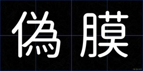偽膜
