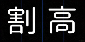 割高