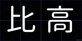比高