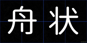 舟状