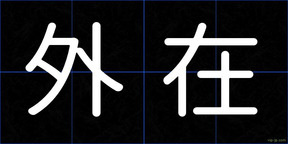 外在