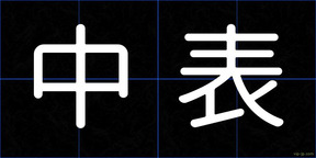 中表