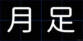 月足