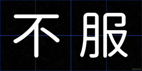 不服