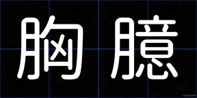 胸臆