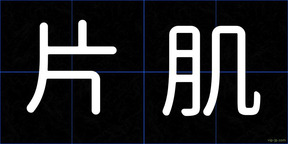 片肌