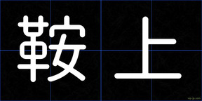 鞍上