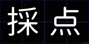 採点