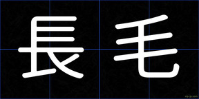 長毛