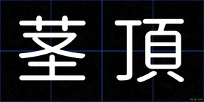 茎頂