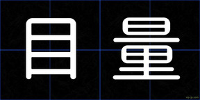 目量