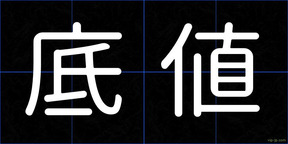 底値