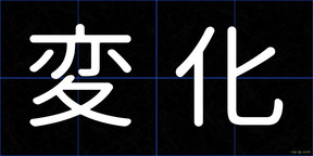 変化