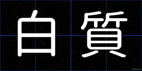 白質