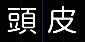 頭皮