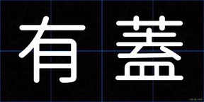 有蓋