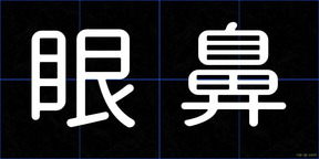 眼鼻