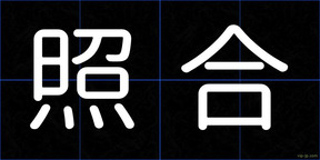 照合