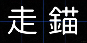 走錨