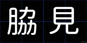 脇見