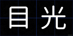 目光