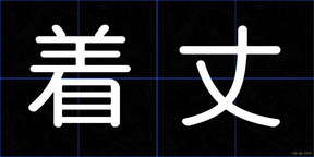 着丈