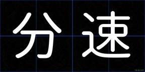 分速