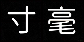 寸毫