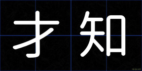 才知