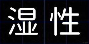 湿性